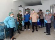 Pastikan Gizi Serta Kelayakan, Danramil Dan Wakapolsek Tinjau Dapur MBG Di Siantar Marihat.