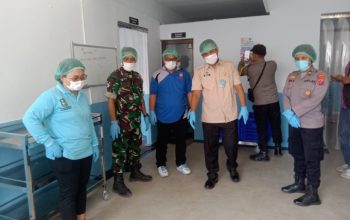 Pastikan Gizi Serta Kelayakan, Danramil Dan Wakapolsek Tinjau Dapur MBG Di Siantar Marihat.