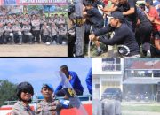 Kesiapan Akhir Jelang May Day 2026, Polres Samosir Gelar Simulasi Sispam Kota