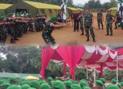 Danrem 022/PT Dampingi Pangdam I/BB Kunker Ke Makodim 0209/LB Dan Marshalling Area Yonif TP 956/SBA.