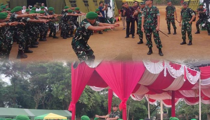 Danrem 022/PT Dampingi Pangdam I/BB Kunker Ke Makodim 0209/LB Dan Marshalling Area Yonif TP 956/SBA.
