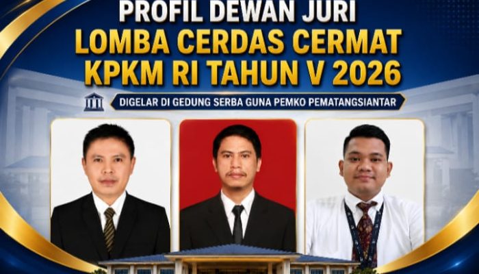 KPKM RI Umumkan Profil Dewan Juri Lomba Cerdas Cermat Tahun V 2026 Se-CABDISDIK Wilayah VI.
