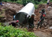 Kodim 0207/Simalungun Dan Masyarakat Bersinergi Percepat Pembangunan Jembatan Penghubung Di Silau Malaha.