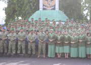 Kasdim 0207/Simalungun Hadiri Ziarah di TMP Nagur dalam Rangka HUT Ke-64 Korem 022/Pantai Timur