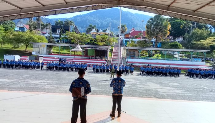 Danramil Girsang Sipangan Bolon Hadiri Upacara Peringatan Hari Lahir Pancasila Tahun 2026