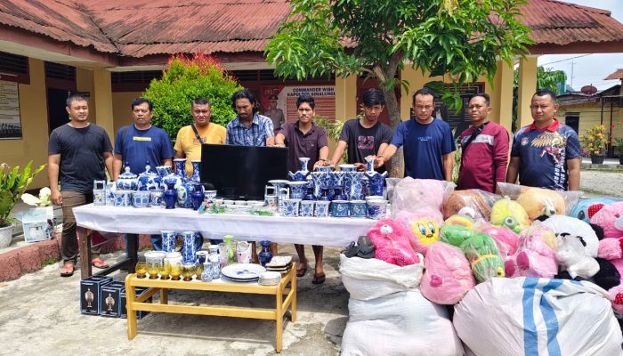 Rumah Ditinggal 7 Tahun Dijarah Habis, Polsek Dolok Batu Nanggar Bongkar Komplotan Empat Pencuri — Kerugian Korban Capai Rp80 Juta