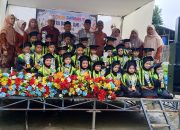 Haru dan Penuh Kebahagiaan, TK RA Baitul Ilmi Gelar Acara Wisuda Siswa Tahun Ajaran 2025/2026