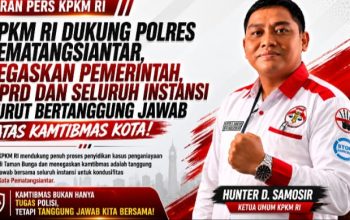 “Dukung Penyidikan Polres Pematangsiantar, KPKM RI Tegaskan Kamtibmas Bukan Hanya Tanggung Jawab Polisi, Seluruh Instansi Harus Dievaluasi”