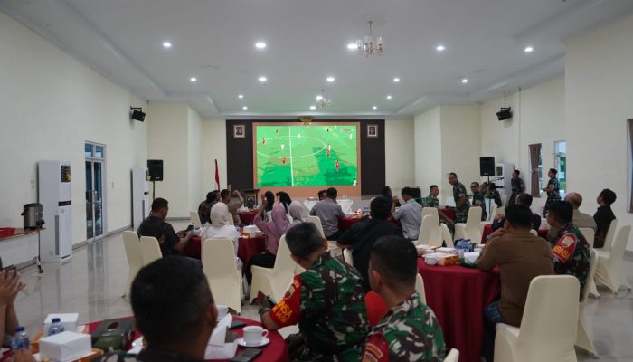 Meriahkan Piala Dunia 2026, Korem 022/PT Ajak Masyarakat Nobar Bersama