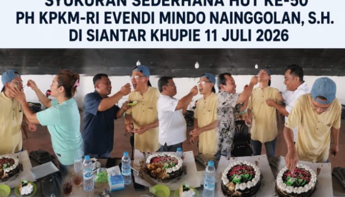 Ketua LBH KPKM-RI Mindo Nainggolan, S.H., Terharu dan Bangga Atas Kejutan Ulang Tahun dari Rekan Seorganisasi