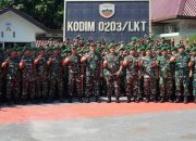 Danrem 022/PT Dampingi Pangdam I/BB Kunjungi Kodim 0203/Langkat, Tekankan Disiplin Prajurit dan Kemanunggalan TNI-Rakyat