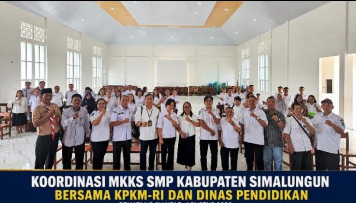 Didukung Dinas Pendidikan, KPKM RI dan MKKS SMP Simalungun Bangun Koalisi Pendidikan Lewat LCC Perebutkan Piala Bupati 2026
