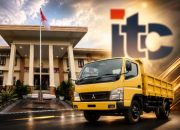 Sidang dugaaan ,pengalihan jaminan fidusia berlanjut,EP dihampiri awak media-saksi ungkap jejak truck colt diesel hingga kembali ke showroom