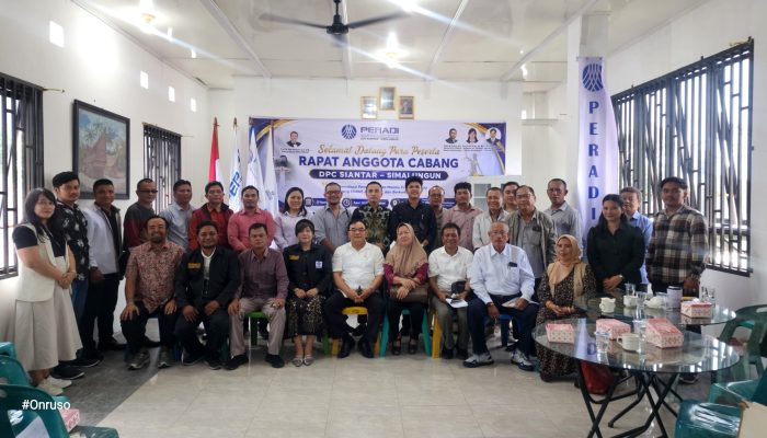 RAC DPC PERADI SIANTAR-SIMALUNGUN ,BAHAS PENINGKATAN KINERJA ,DAN PROGRAM KERJA ANGGOTA