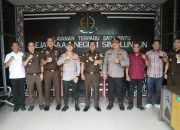 Perkuat Sinergitas Penegakan Hukum, Kapolres Simalungun Silaturahmi ke Kejaksaan Negeri Simalungun