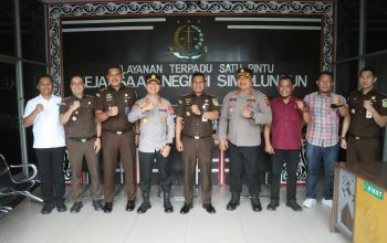 Perkuat Sinergitas Penegakan Hukum, Kapolres Simalungun Silaturahmi ke Kejaksaan Negeri Simalungun