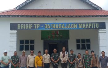 *Dukung Ketahanan Pangan, Gerak 08 Sumut dan Brigif TP 36 Harajaon Marpitu Jalin Sinergitas*