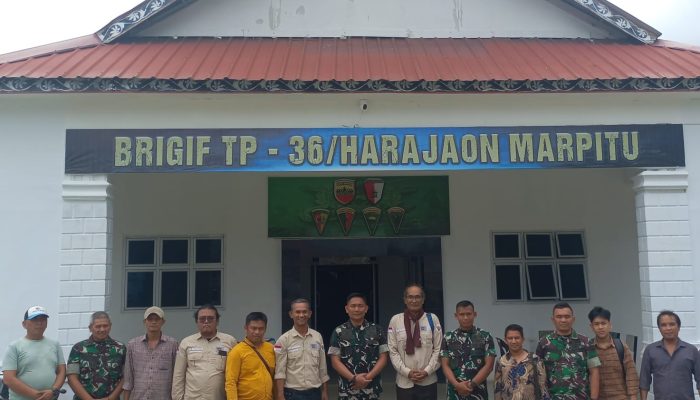*Dukung Ketahanan Pangan, Gerak 08 Sumut dan Brigif TP 36 Harajaon Marpitu Jalin Sinergitas*