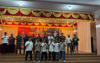 Cari Bibit Karateka Muda, Brigif TP 36/HM Sukses Gelar Kejuaraan Karate Full Contact Piala Danbrigif